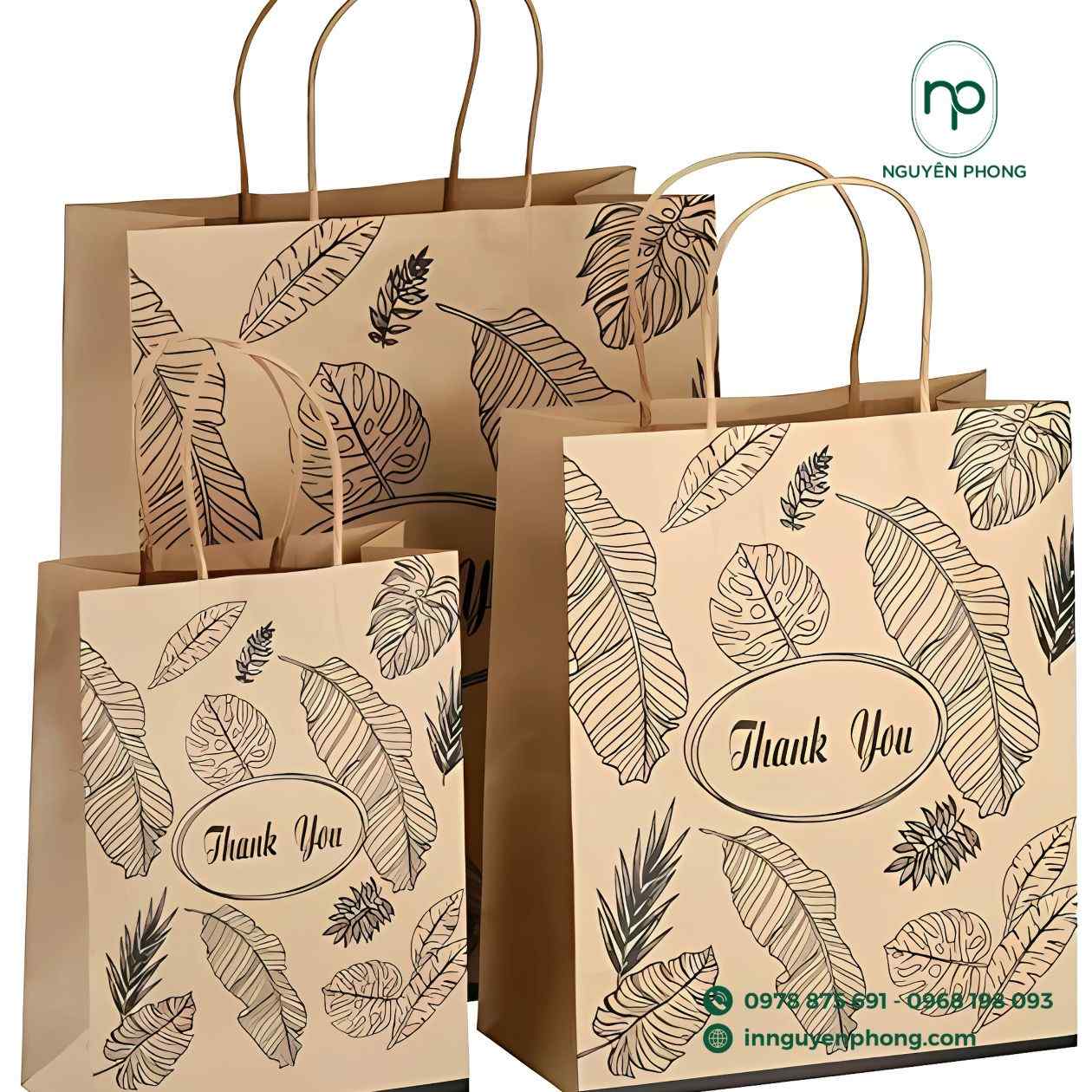 Mẫu túi giấy kraft tại Tp. HCM